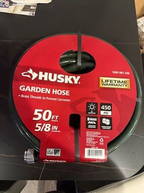 Husky Garden Hose 50 ft - Dark Green